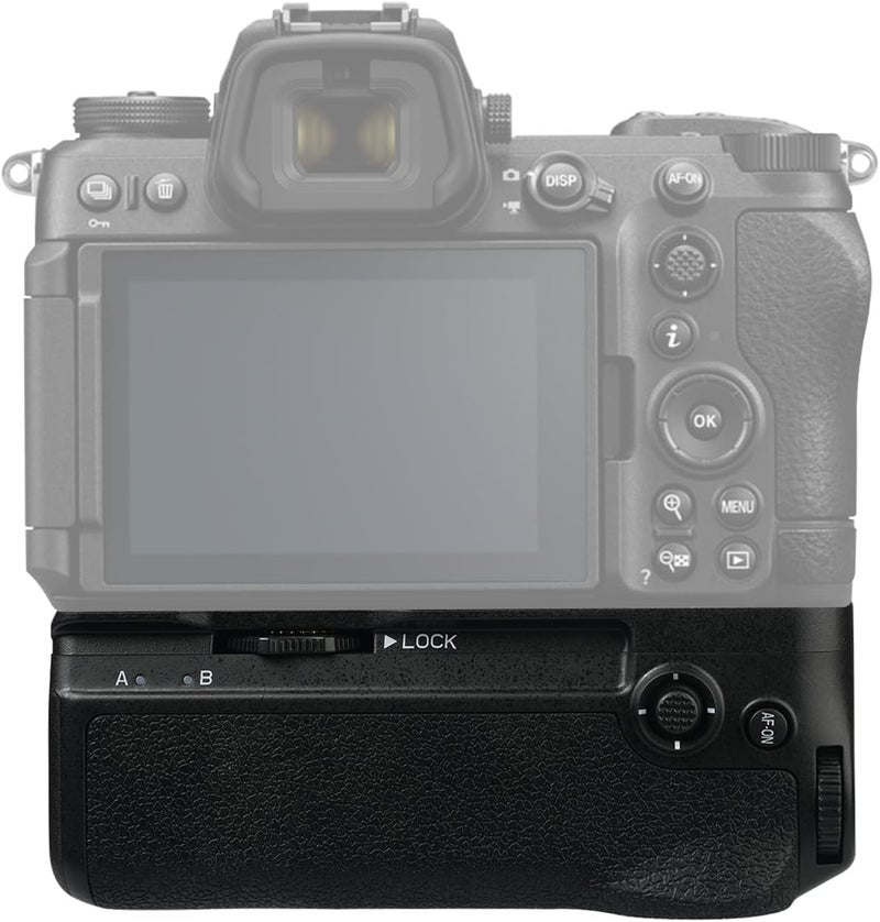 Bitubol Z6III/Z5II Battery Grip MB-N14，Compatible with Nikon Z6iii/Z5ii Cameras, Synchronized Functions，Powered by 2 EN-EL15C/15A/15B Rechargeable Lithium-ion Batteries for Stable Vertical Shooting - Image 5